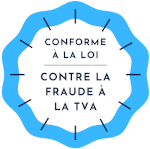 Conforme à la loi contre la fraude à la TVA