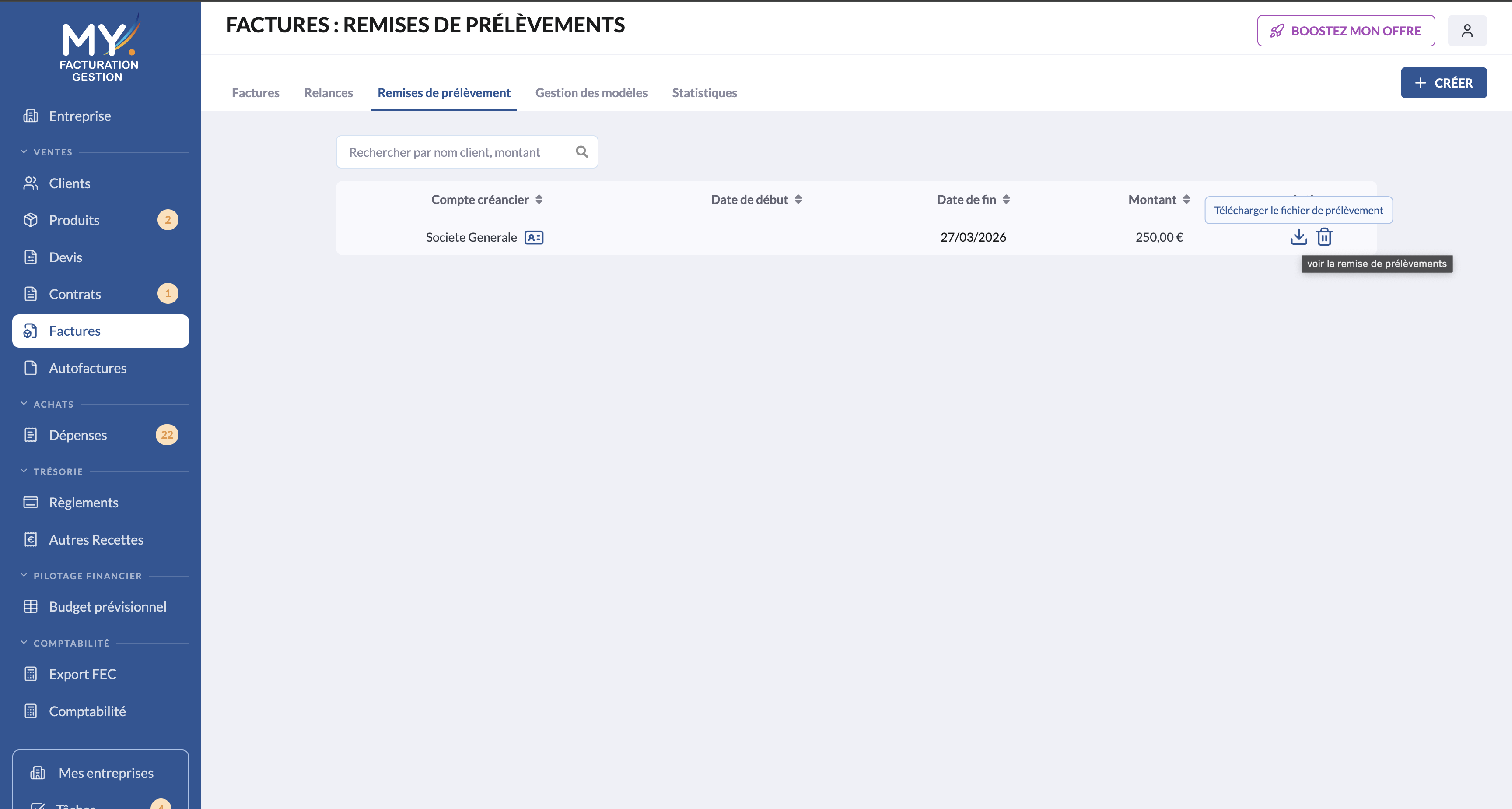 Module Remitting Levy - capture d ecran 2