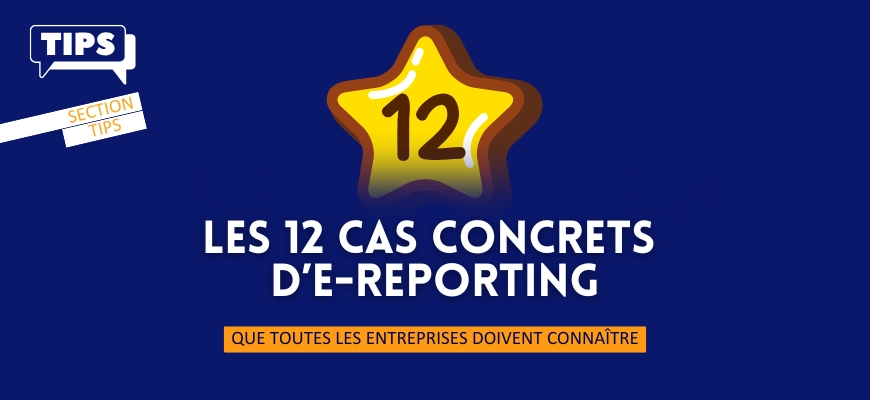 Les 12 cas concrets d’e-reporting que toutes les entreprises doivent connaître