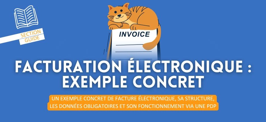 Facturation électronique : exemple concret d’une facture électronique